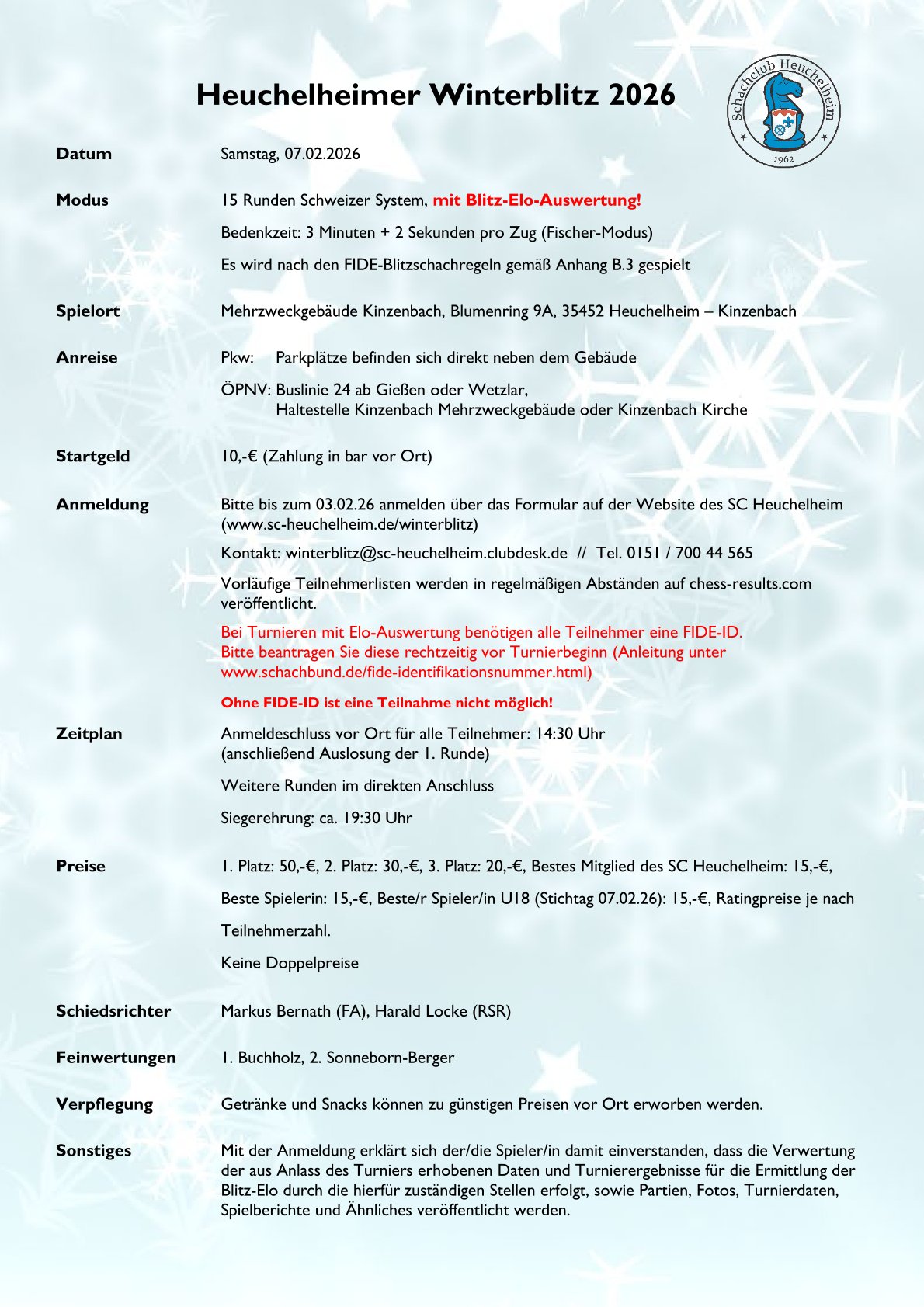 Heuchelheim Winterblitz 2026